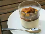 Recette Panna cotta au lait d'amande et pistaches, compotée de figues