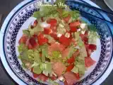 Recette Salade au saumon fume et chevre