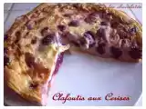 Recette Clafoutis aux cerises à la farine de maïs quai délices