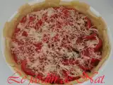 Recette Tarte tomate moutarde/tapenade