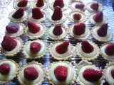 Recette Mini tartelettes aux fraises.
