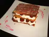 Recette Millefeuille au chocolat blanc et aux framboises