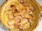 Recette Tarte à la nectarine et à la confiture de melon