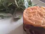 Recette Parmentier d'agneau aux légumes confits et patate douce