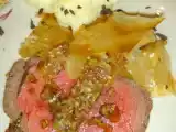 Recette Filet de boeuf aux herbes en robe de filo