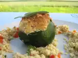 Recette Courgette farcie à la ricotta et aux herbes