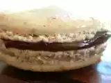 Recette Macarons à la noisette, ganache chocolat