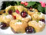 Recette Financiers aux pistaches et cerises