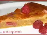 Recette Une deuxième galette des rois, cette fois : amandes - framboises - chocolat blanc