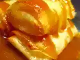 Recette Nems de pommes vertes au gingembre et sauce caramel fleur de sel