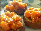 Recette Quand on a pas trop de temps : toasts de carotte au cumin