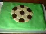 Recette Gâteau foot...