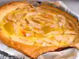 Recette Tarte à la pomme et à la confiture de melon