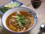 Recette Bun bo hué - soupe de vermicelles aux pieds de porc à la façon de hué