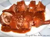 Recette P'tits calamars farcis