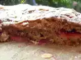 Recette Gâteau aux prunes et amandes / plum bakewell cake