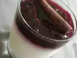 Recette Panna cotta à la cannelle & sa compotée de cerises
