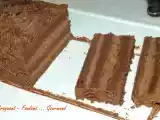 Recette Pavé double chocolat au cointreau