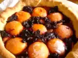 Recette Tarte abricots cassis, un grand classique de l'été