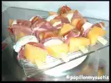 Recette Brochettes de l'ete : melon, tomate, jambon sec, mozzarella