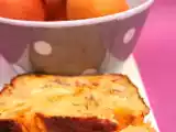 Recette Cake aux abricots, chèvre, jambon cru et noisette