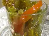 Recette Confiture de tomate verte aux écorces d'agrumes