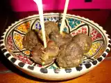 Recette Mini brochettes de boulettes de boeuf a la coriandre