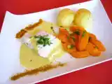 Recette Filet d'empereur aux carottes et creme au curry