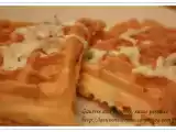 Recette Gaufres aux légumes, sauce persillée