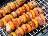 Recette Brochettes de magret de canard aux abricots