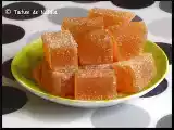 Recette Pâte de fruits à la prune jaune