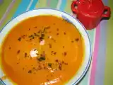 Recette Soupe de potimarron au lait de coco et au curry