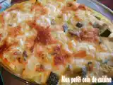 Recette Gratin de courgettes au brebis et à la menthe (sans lait et sans gluten)