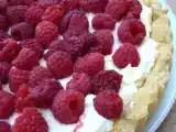 Recette Tarte sablée aux framboises et mascarpone