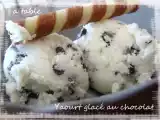 Recette Yaourt glace au chocolat