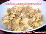 Recette Salade de pommes de terre au thon