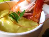 Recette Crevettes géantes et bulots à la mayonnaise citron confit gingembre