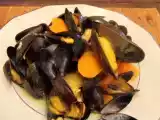 Recette Moules à l'orange cuites à la vapeur
