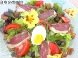 Recette Salade verte aux croûtons de canard