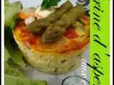 Recette Terrines d'asperges aux crevettes