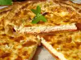 Recette Tarte poulet, boursin, tomate!