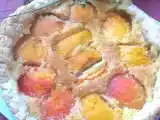 Recette Tarte aux pêches et nectarines, crème d'amande