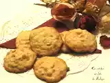 Recette Biscuits aux noix de macadamia ( chocolat blanc )