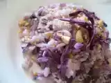 Recette Riz au choux rouge