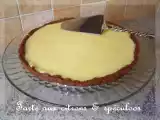 Recette Tuerie de tarte aux citrons sur fond de spéculos hyper rapide!