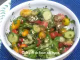 Recette Salade tomates cerises, concombres et feta