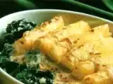 Recette Cannellonis au chèvre et au pesto