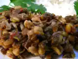 Recette Curry de haricots mungo germés - moong usal