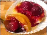 Recette Les tartelette de flan à la mousse de noix de coco et à la framboise