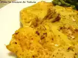 Recette Côtelettes de dinde sauce moutarde et curcuma